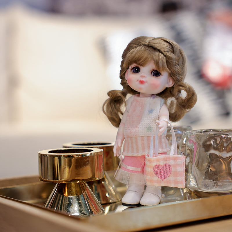 Cloveray 6-Inch Porcelain Doll · Bunny Ears Edition