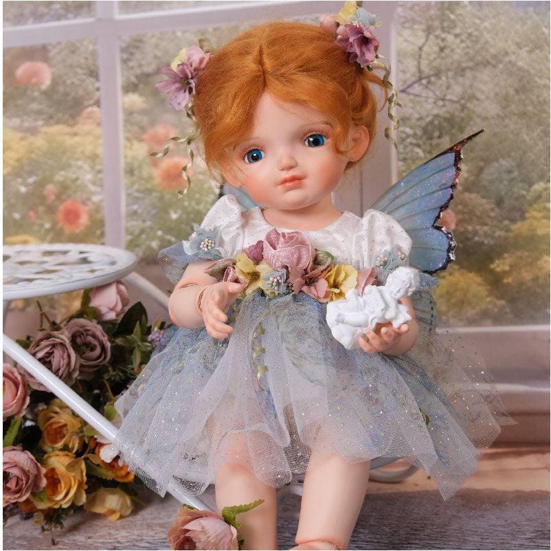 Cloveray 18 inch Adorable porcelain BJD Girl Toddler Doll for Kids Birthday Gift