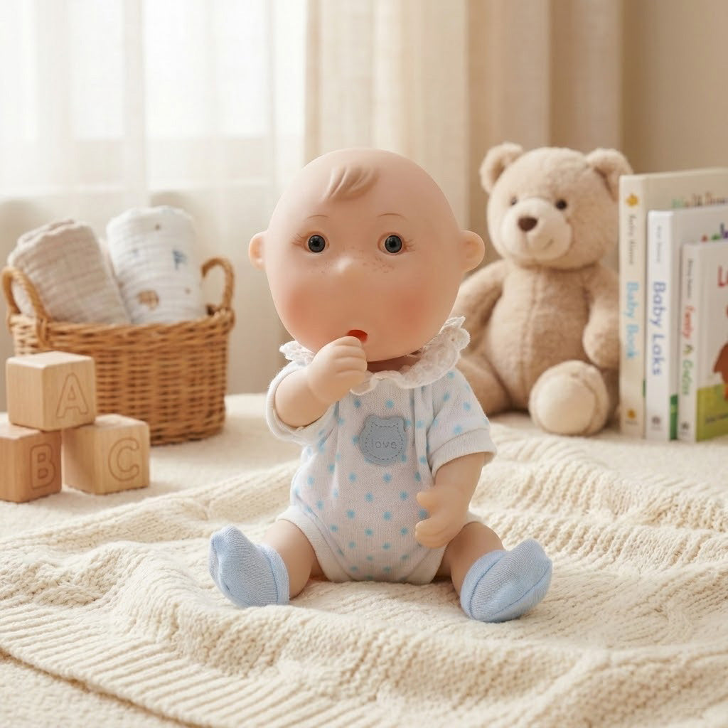 Cloveray 7-inch adorable mini  vinyl doll