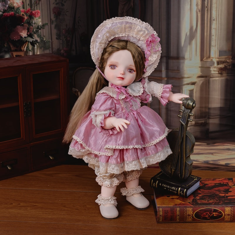 Cloveray 20 inch Adorable Rosette BJD Girl Toddler Doll for Kids Birthday Gift