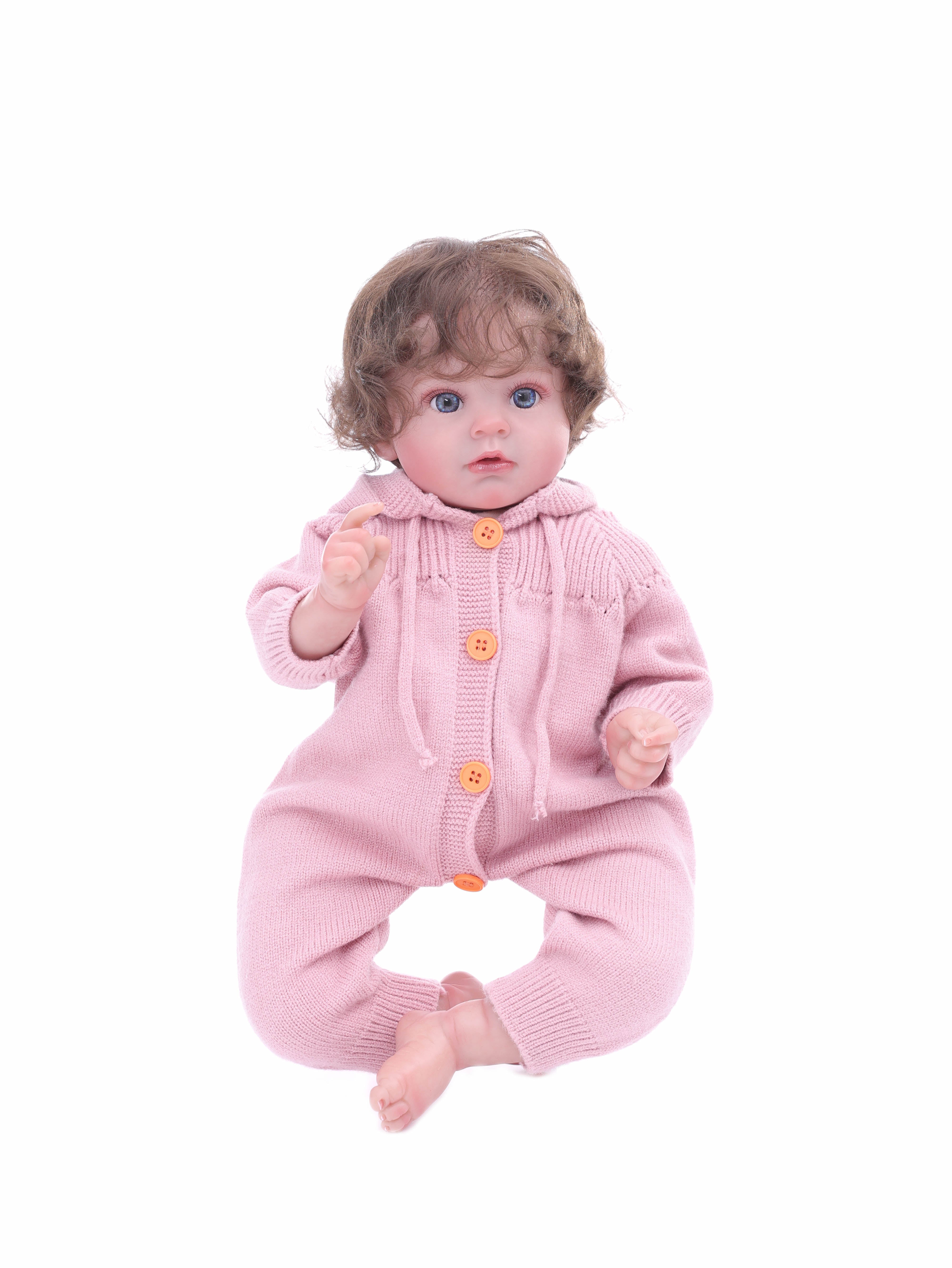 cloveray 24inch realistic vinyl Reborn doll