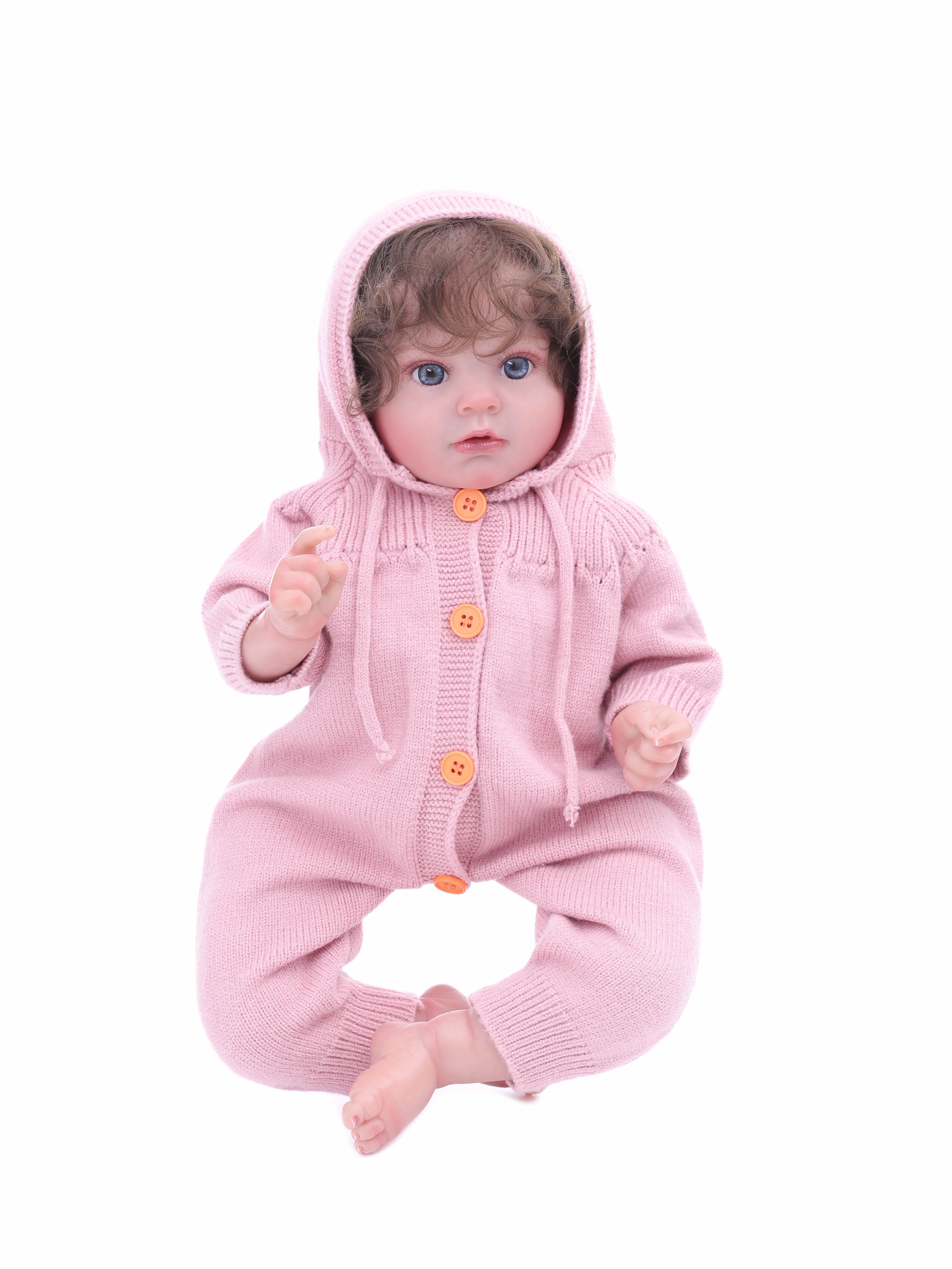 cloveray 24inch realistic vinyl Reborn doll