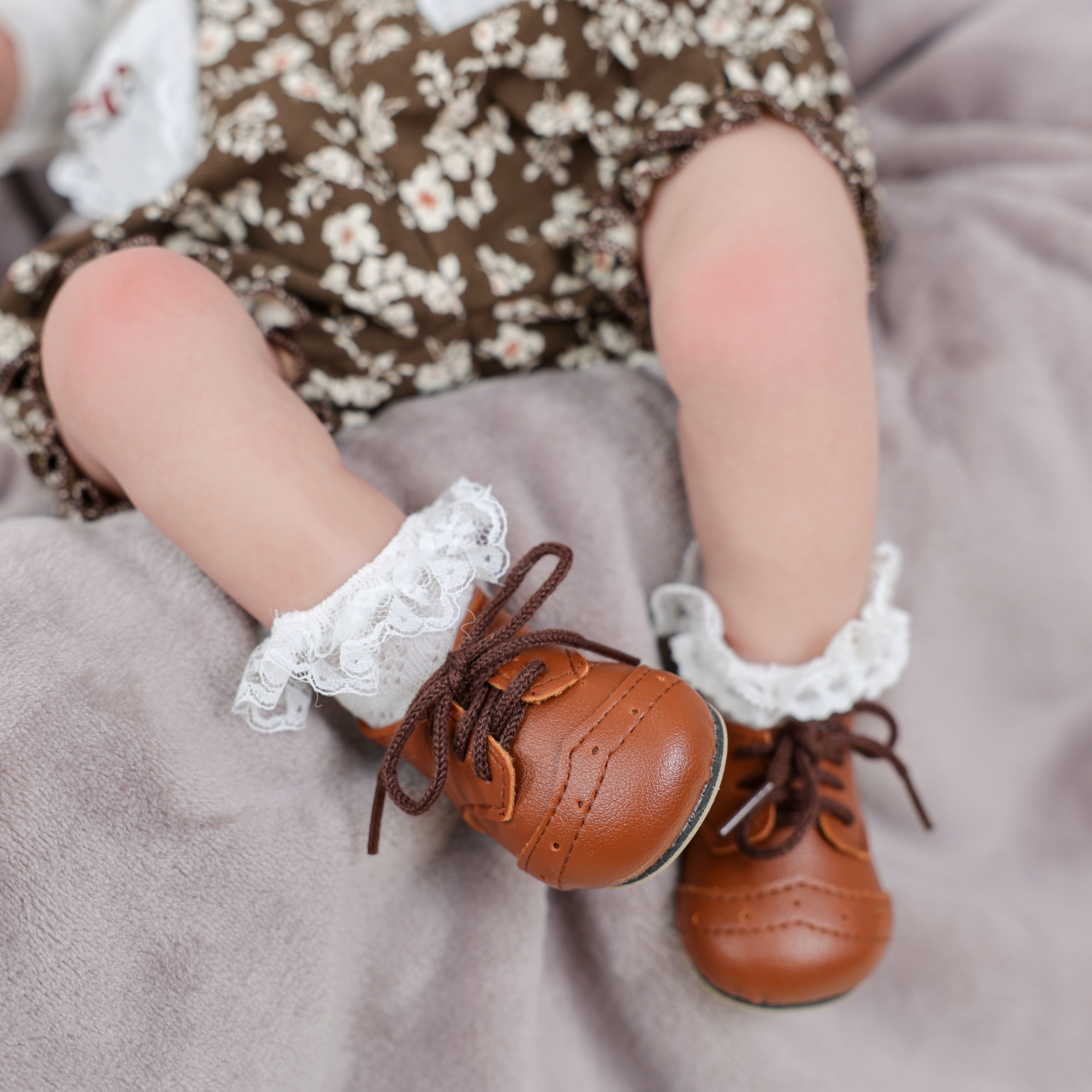 Cloveray 24-inch vinyl reborn doll with acrylic eyes