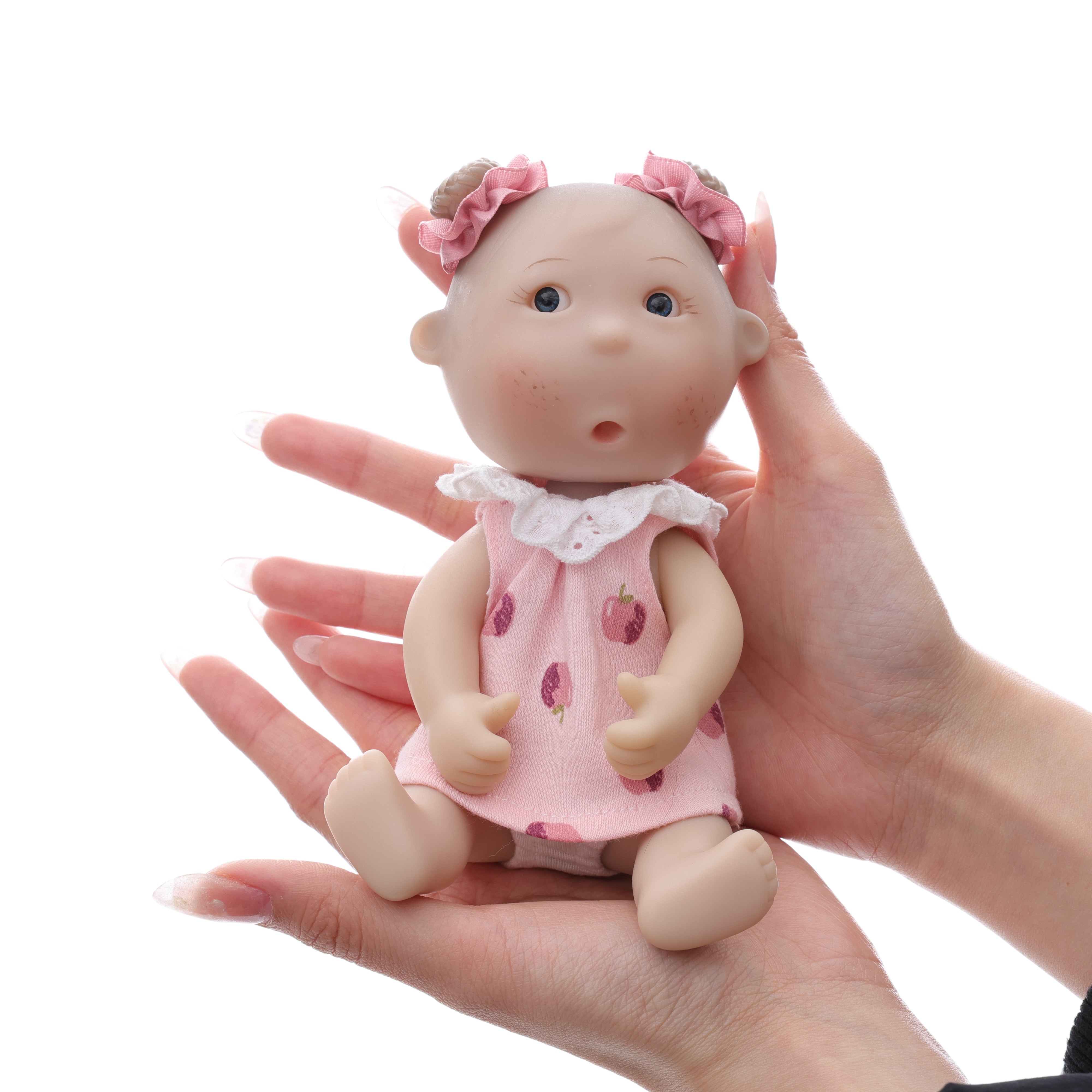 Cloveray 7-inch adorable mini  vinyl doll