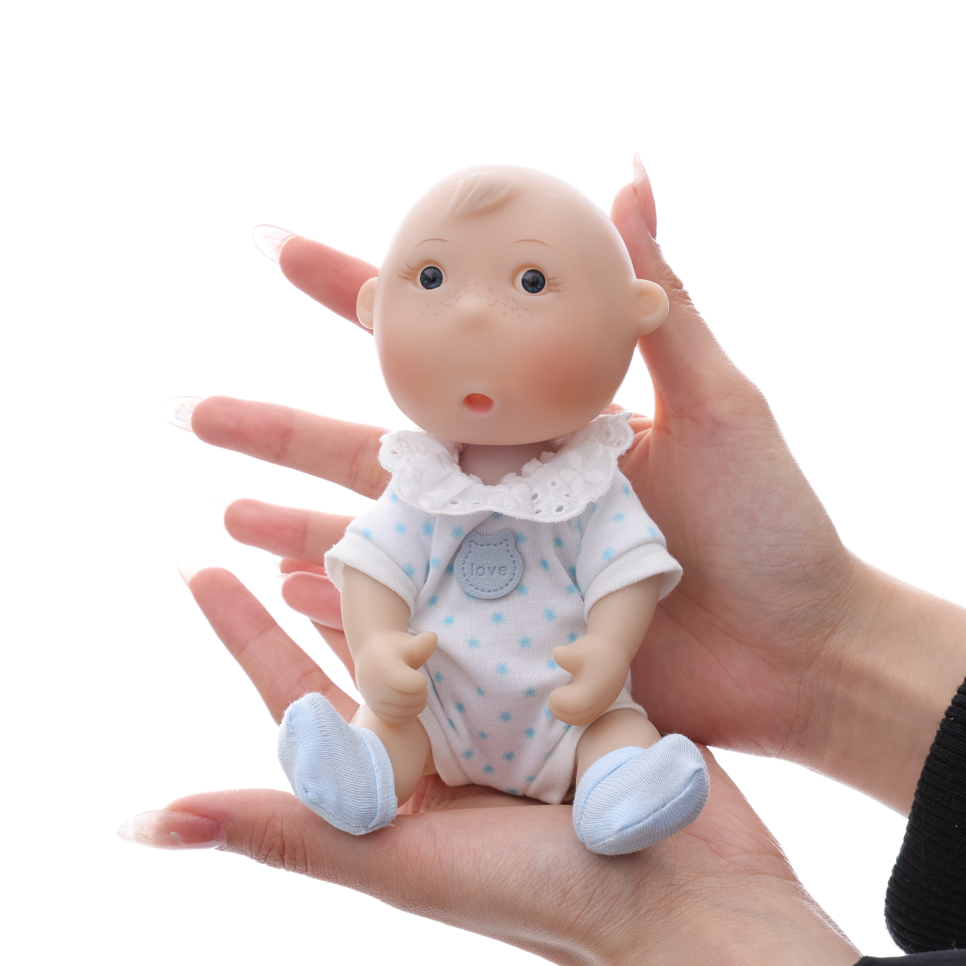 Cloveray 7-inch adorable mini  vinyl doll