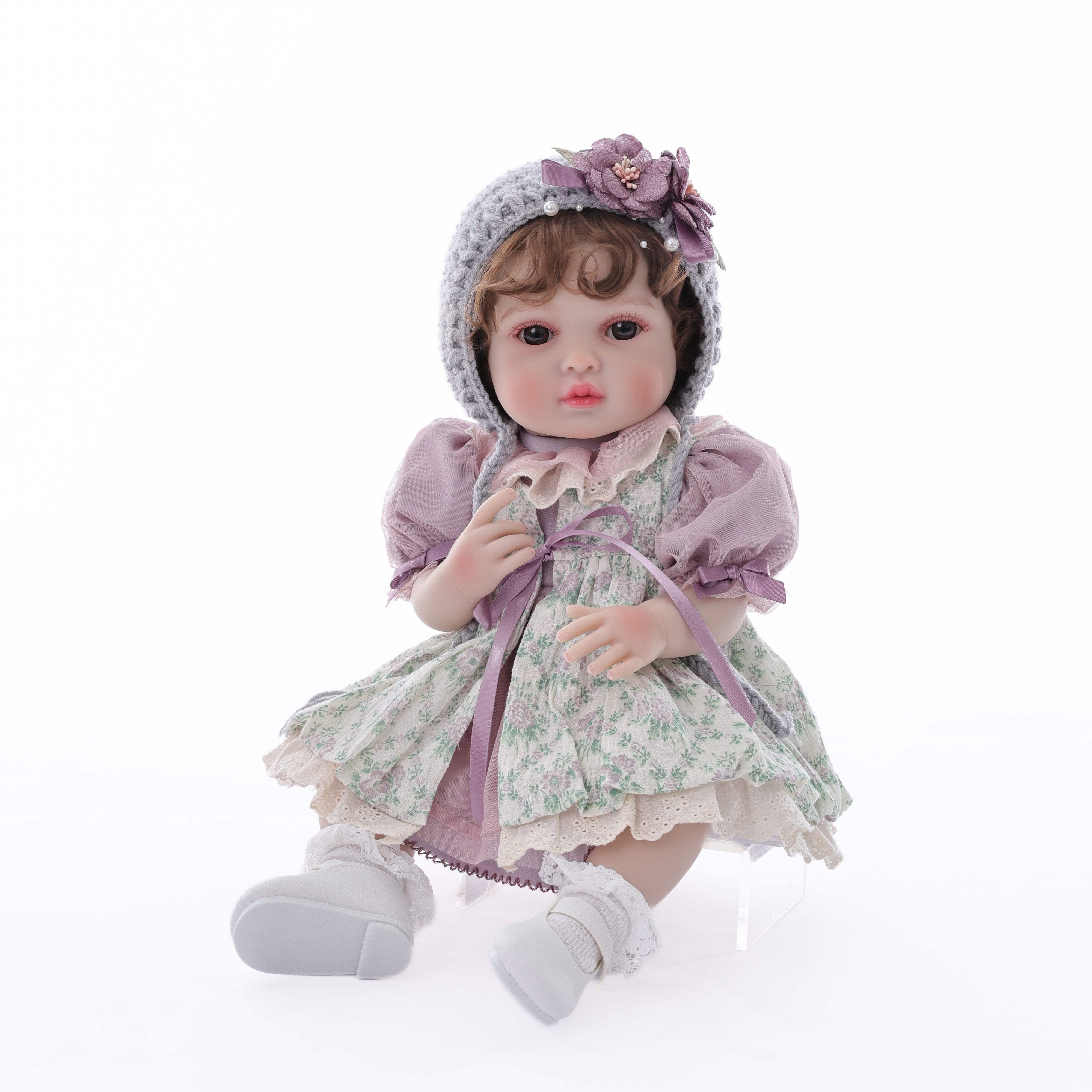 Cloveray 20inch realistic vinyl reborn doll