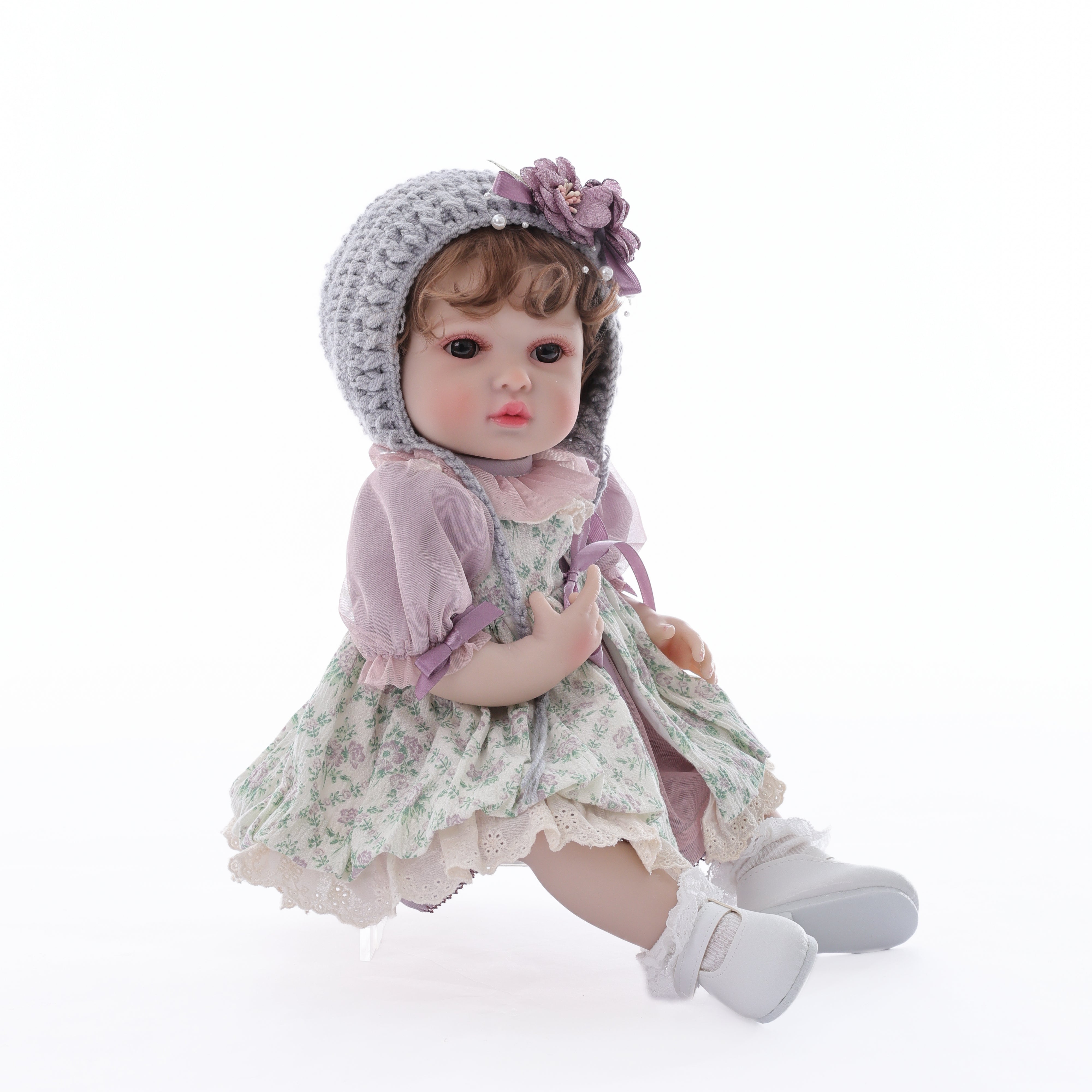 Cloveray 20inch realistic vinyl reborn doll
