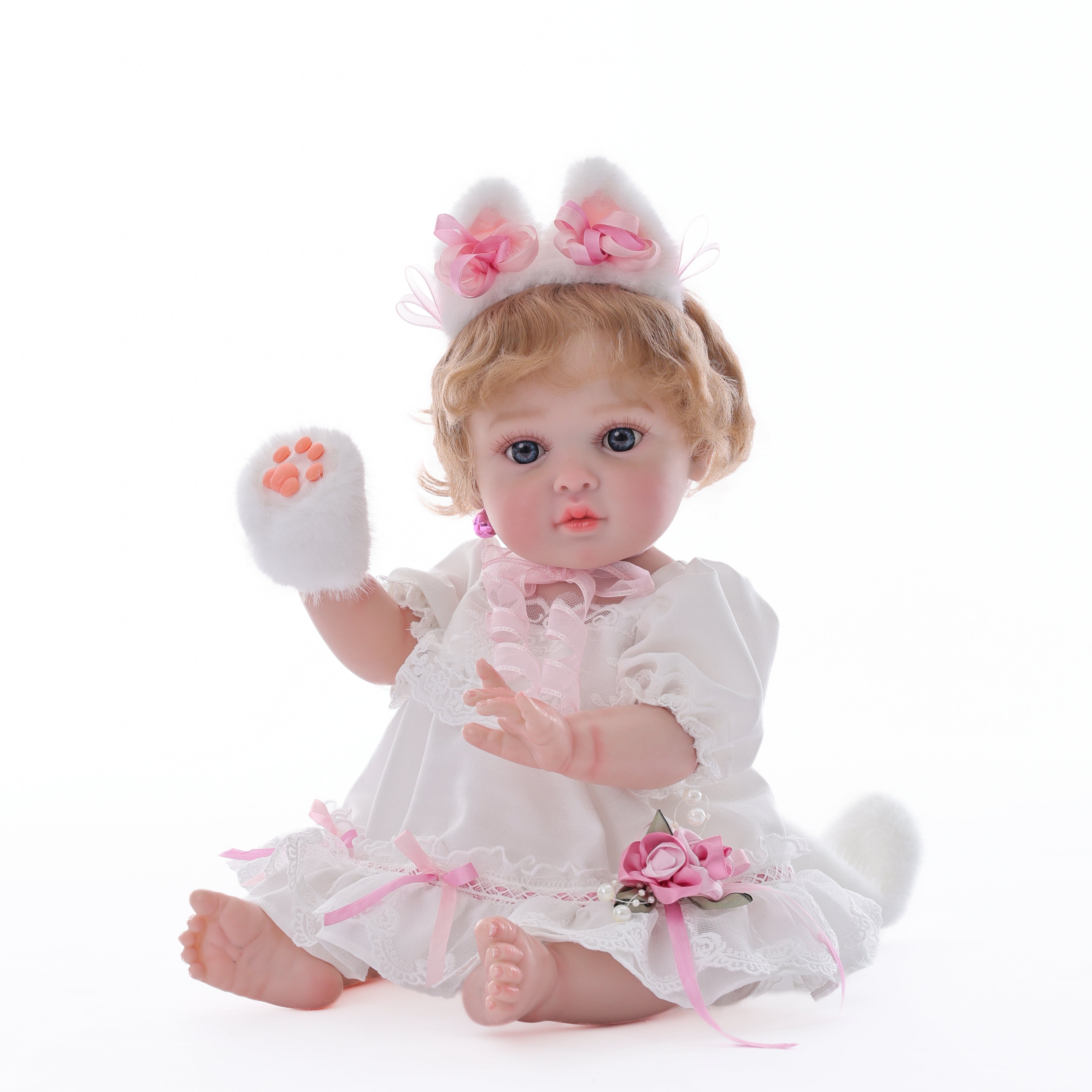 Cloveray 20inch realistic vinyl reborn doll