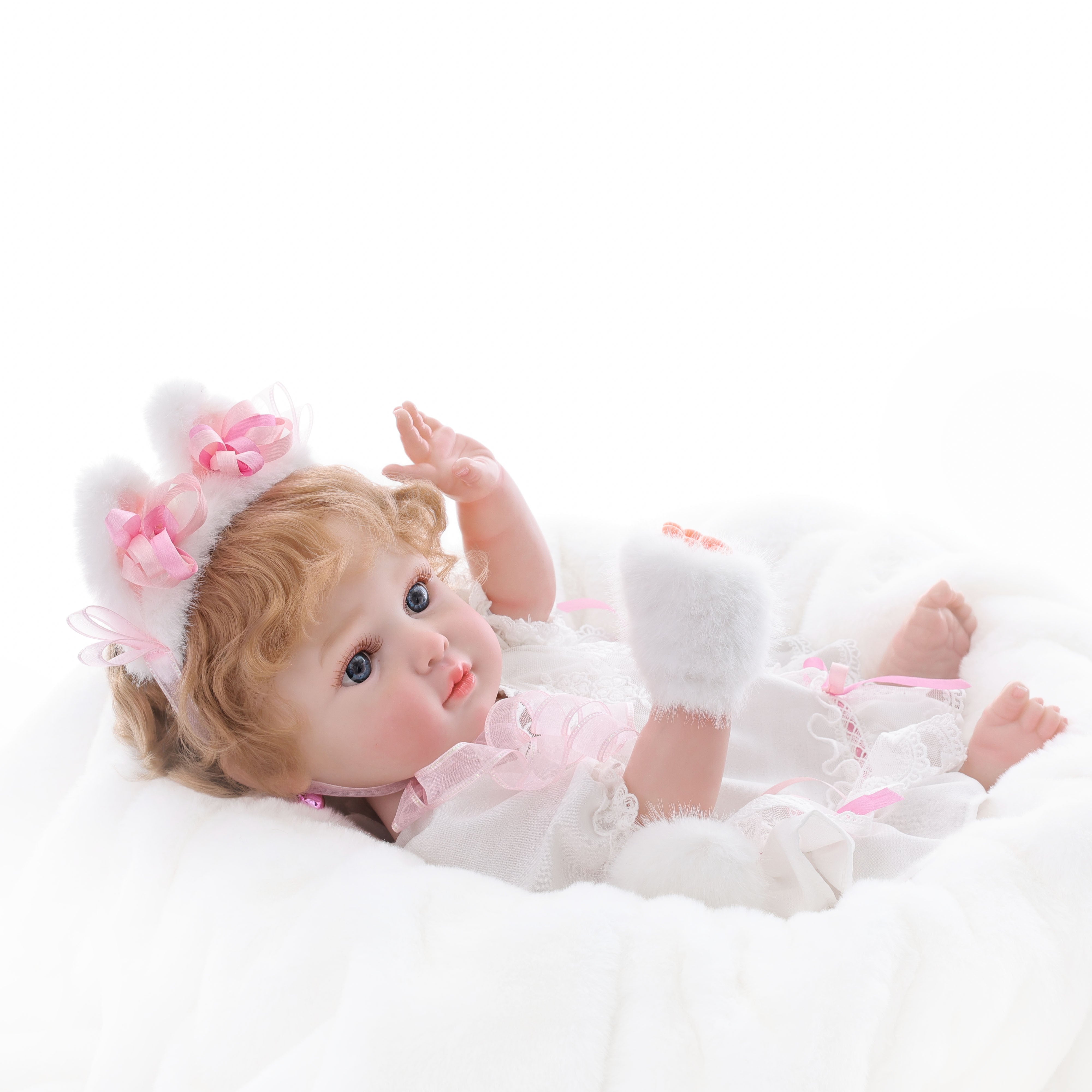 Cloveray 20inch realistic vinyl reborn doll