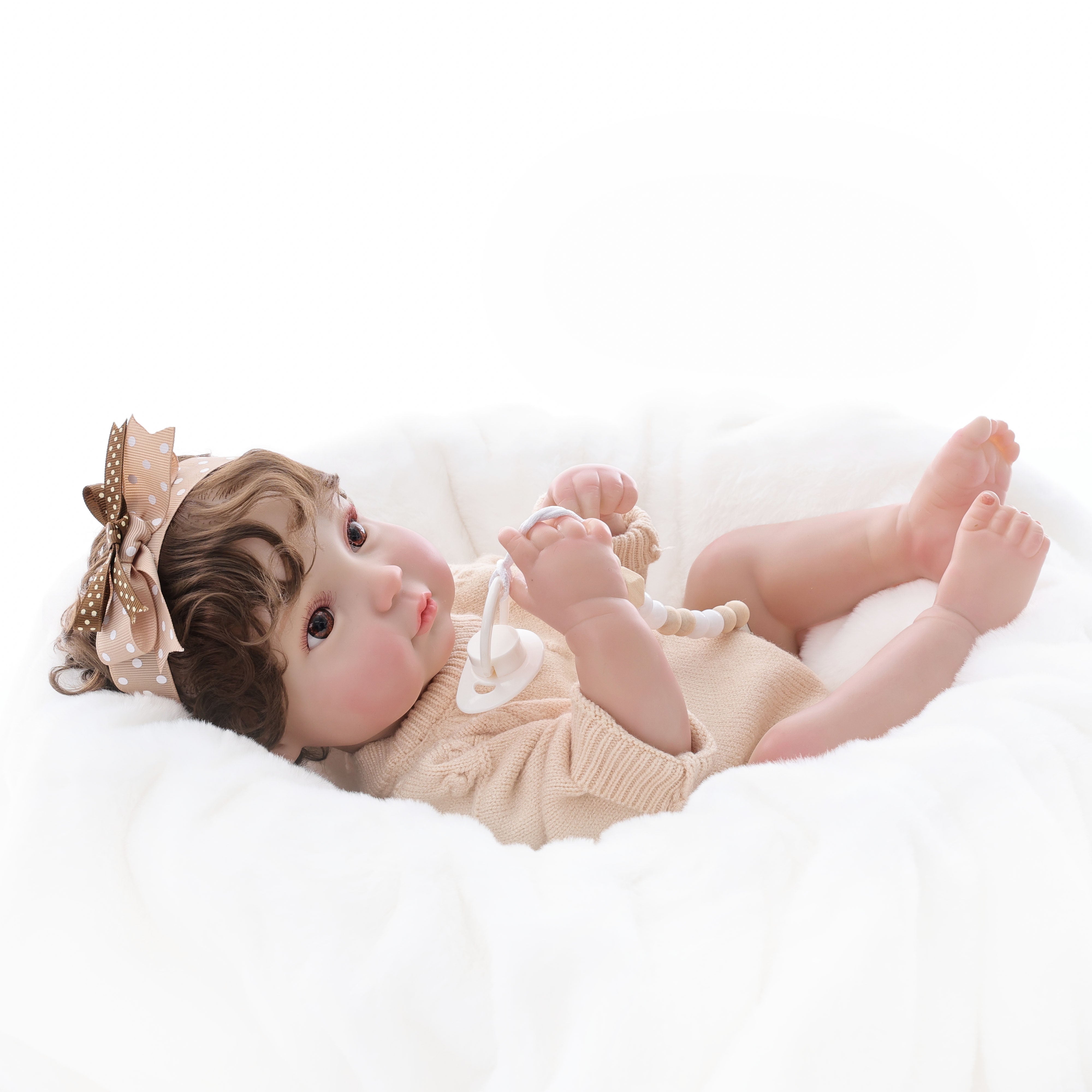 Cloveray 20inch realistic vinyl reborn doll