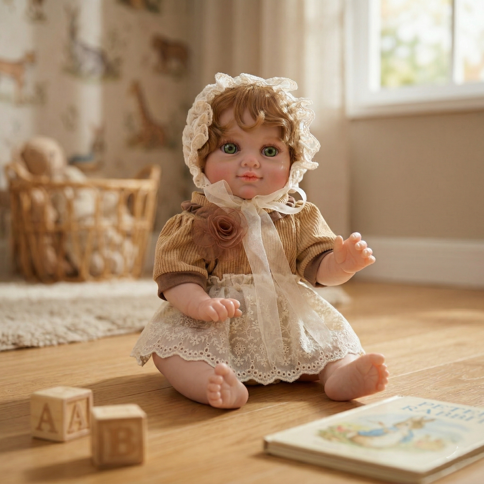 Cloveray 20inch realistic vinyl reborn doll