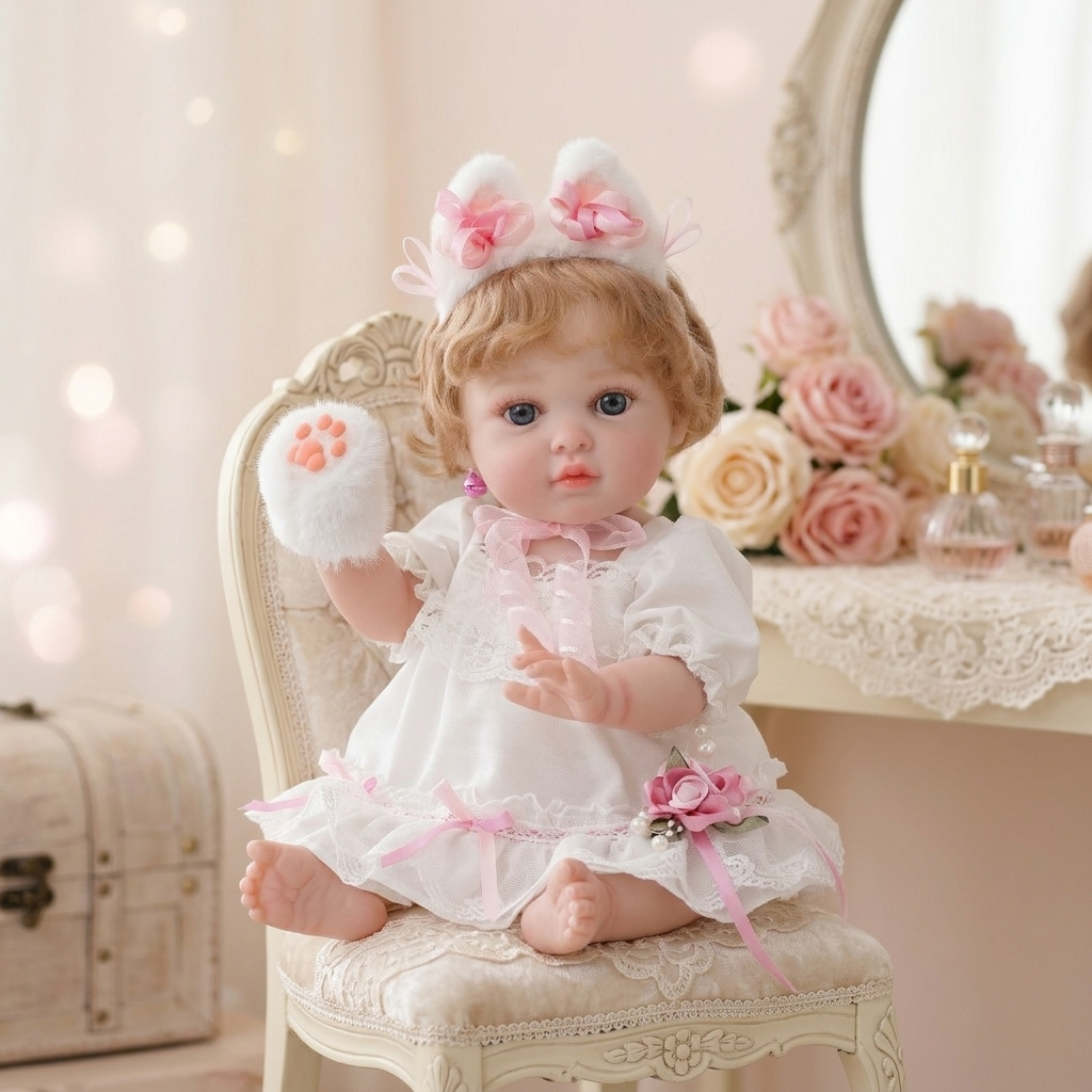 Cloveray 20inch realistic vinyl reborn doll