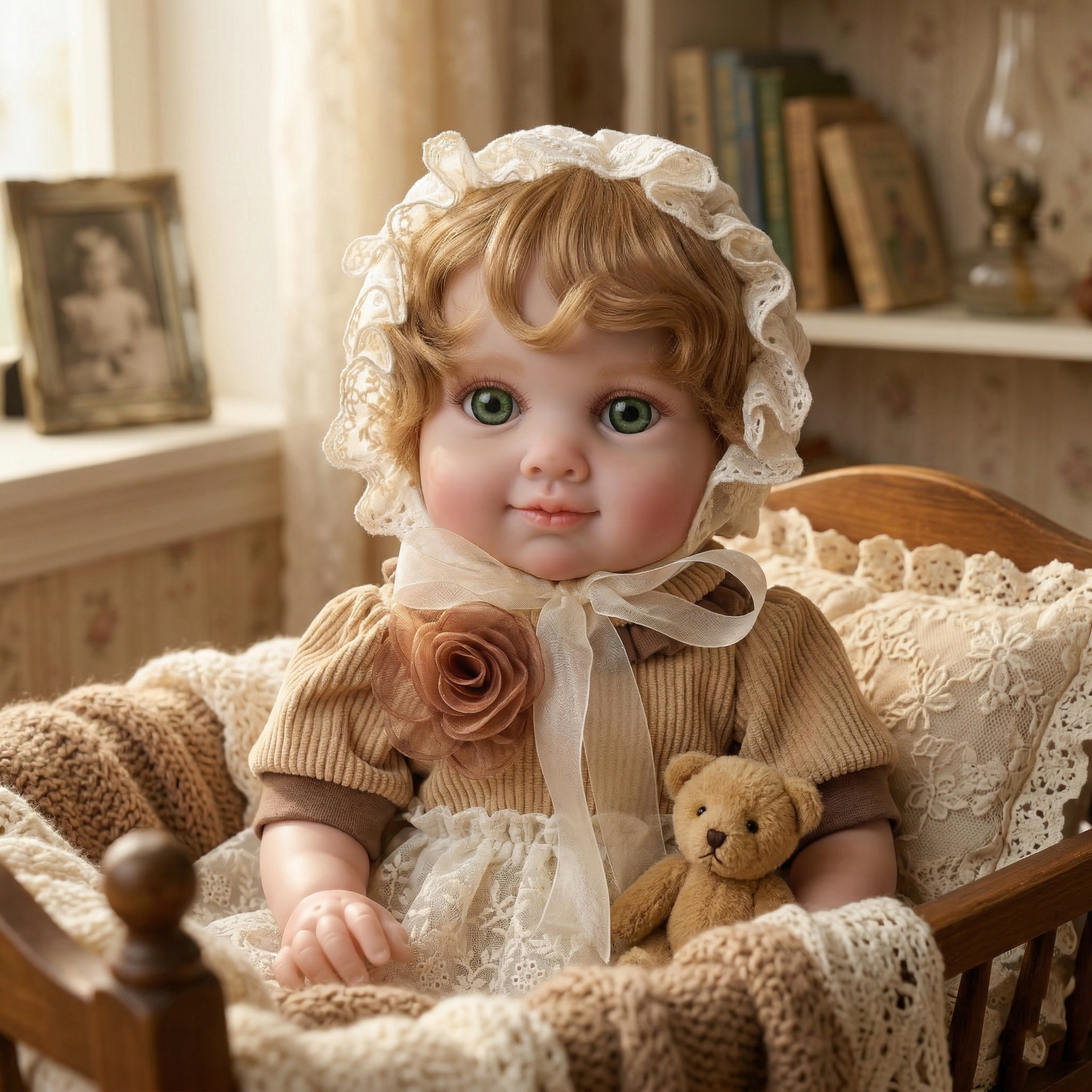 Cloveray 20inch realistic vinyl reborn doll