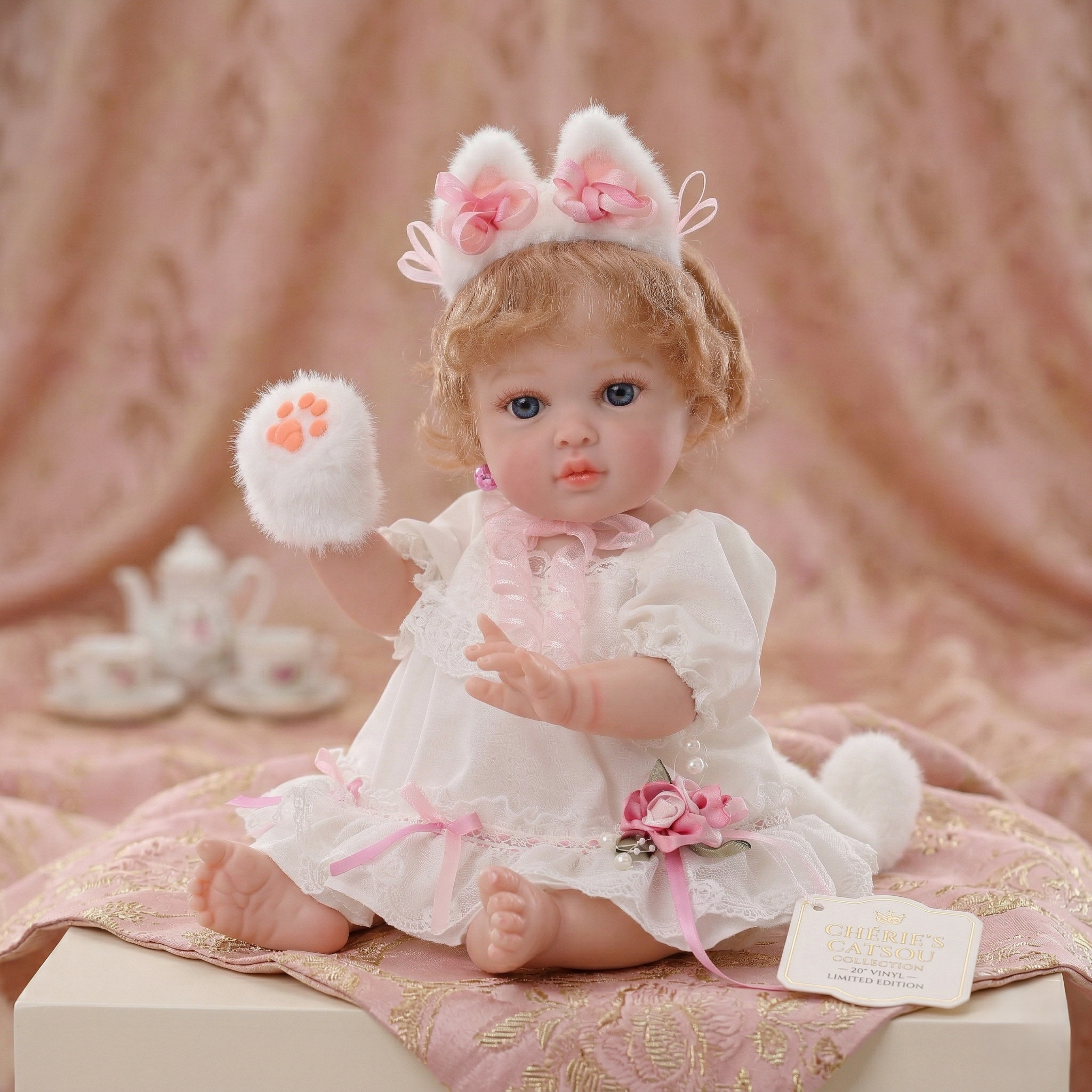 Cloveray 20inch realistic vinyl reborn doll