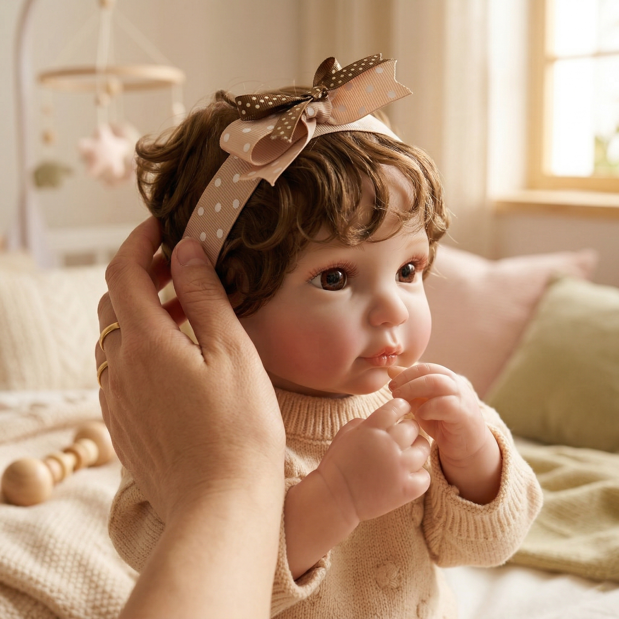 Cloveray 20inch realistic vinyl reborn doll