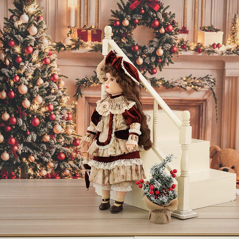 Genuine Fine Bisque Porcelain Doll
