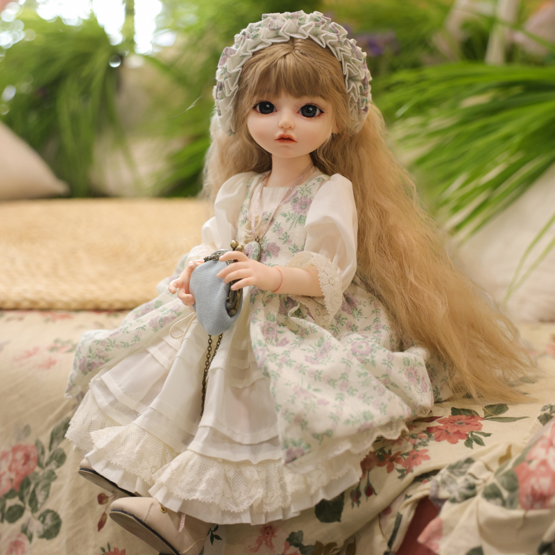 Cloveray Victorian Adorable Vinyl Ball‑Jointed Doll 18‑Inch Collectible Doll