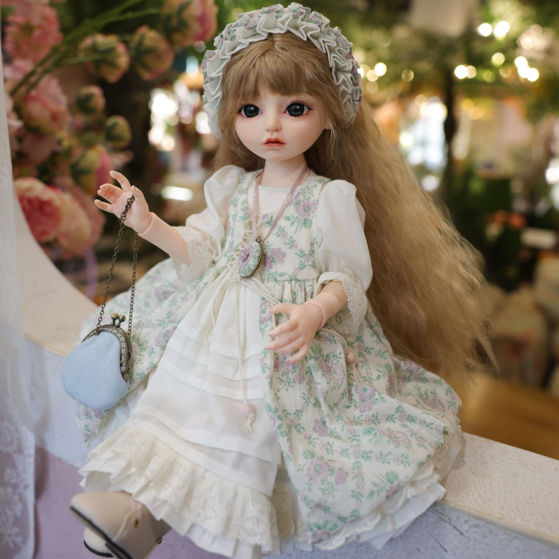 Cloveray Victorian Adorable Vinyl Ball‑Jointed Doll 18‑Inch Collectible Doll