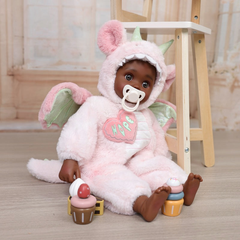adorable black baby doll