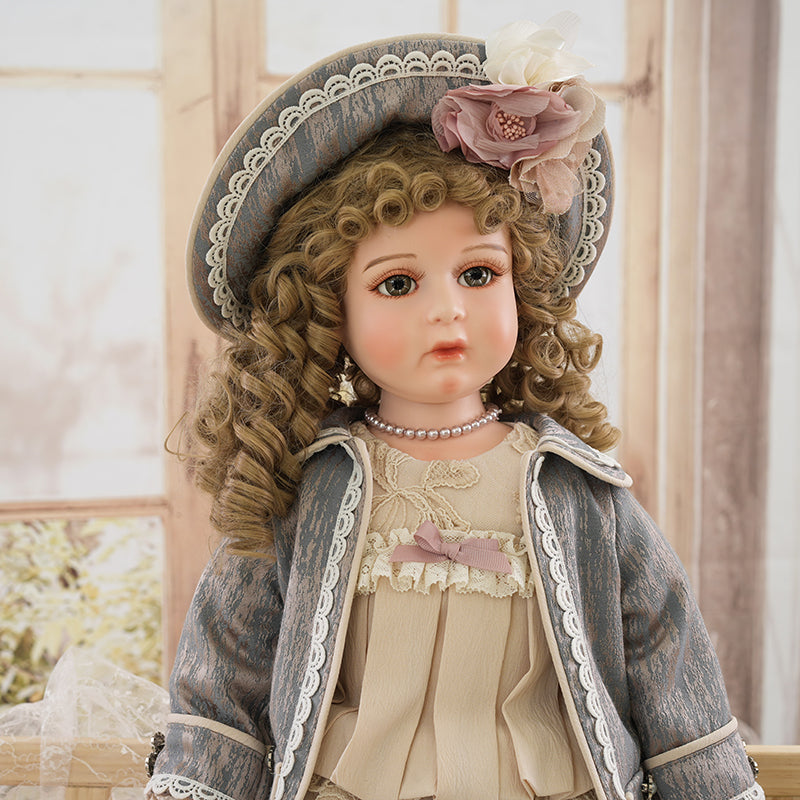 bisque vintage doll