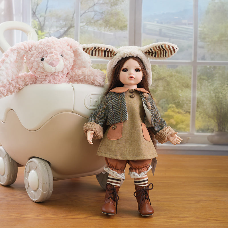 Pastoral‑Style 16‑Inch Doll