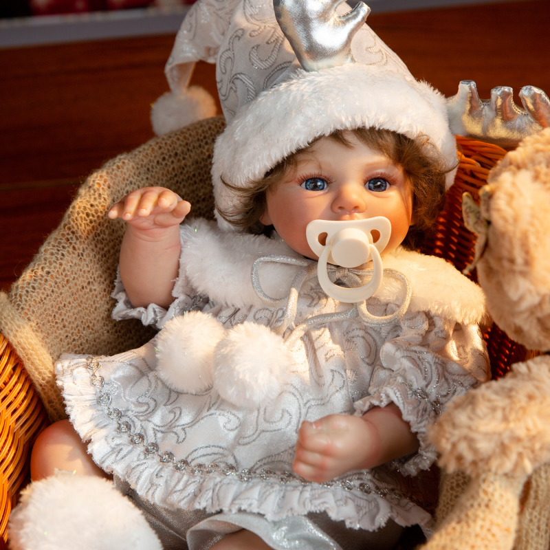 Colveray Reborn Baby Doll 20 inch Lifelike Newborn Girl Babe Doll Gifts