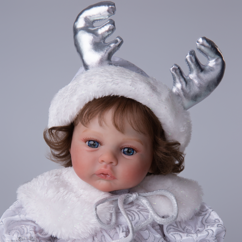 Colveray Reborn Baby Doll 20 inch Lifelike Newborn Girl Babe Doll Gifts
