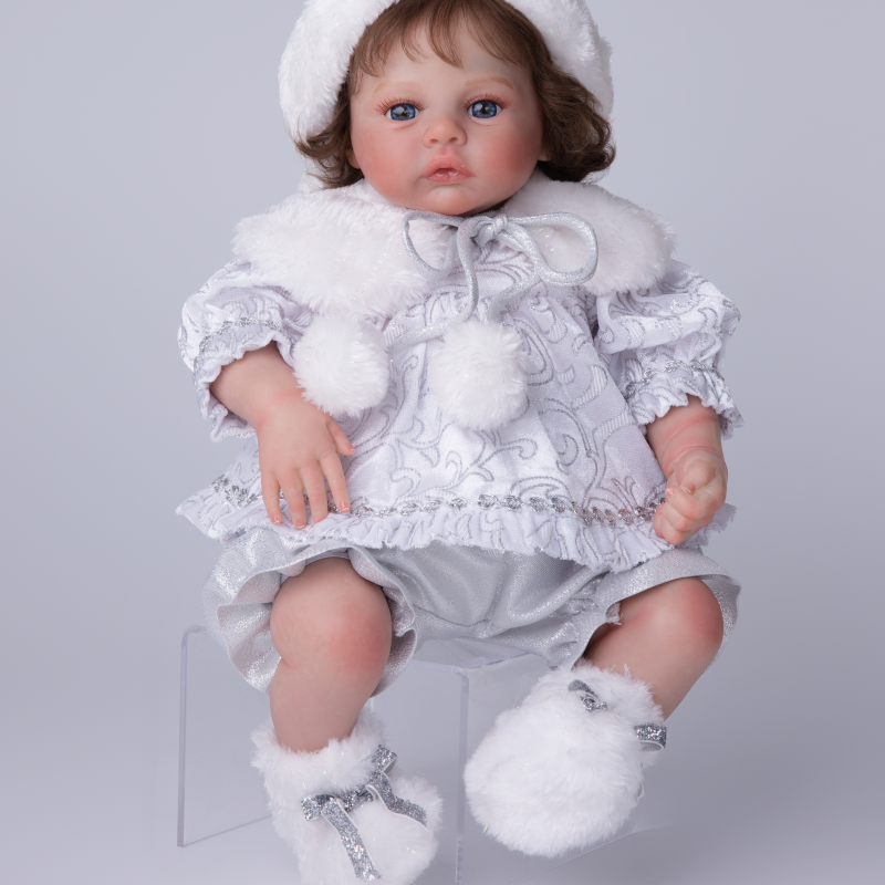Colveray Reborn Baby Doll 20 inch Lifelike Newborn Girl Babe Doll Gifts