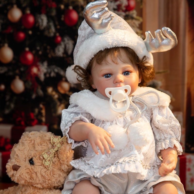 Colveray Reborn Baby Doll 20 inch Lifelike Newborn Girl Babe Doll Gifts