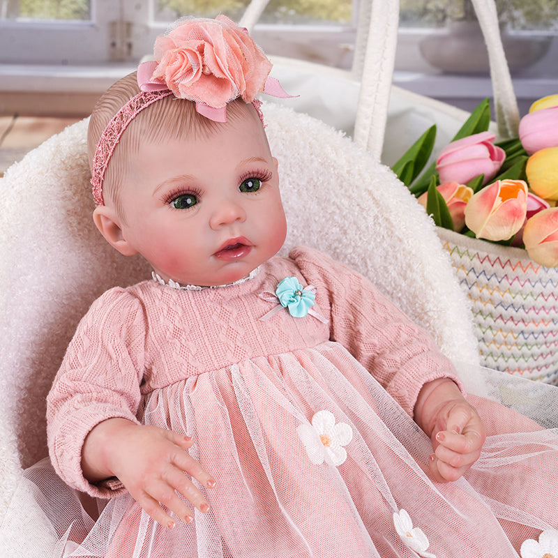 realistic baby doll