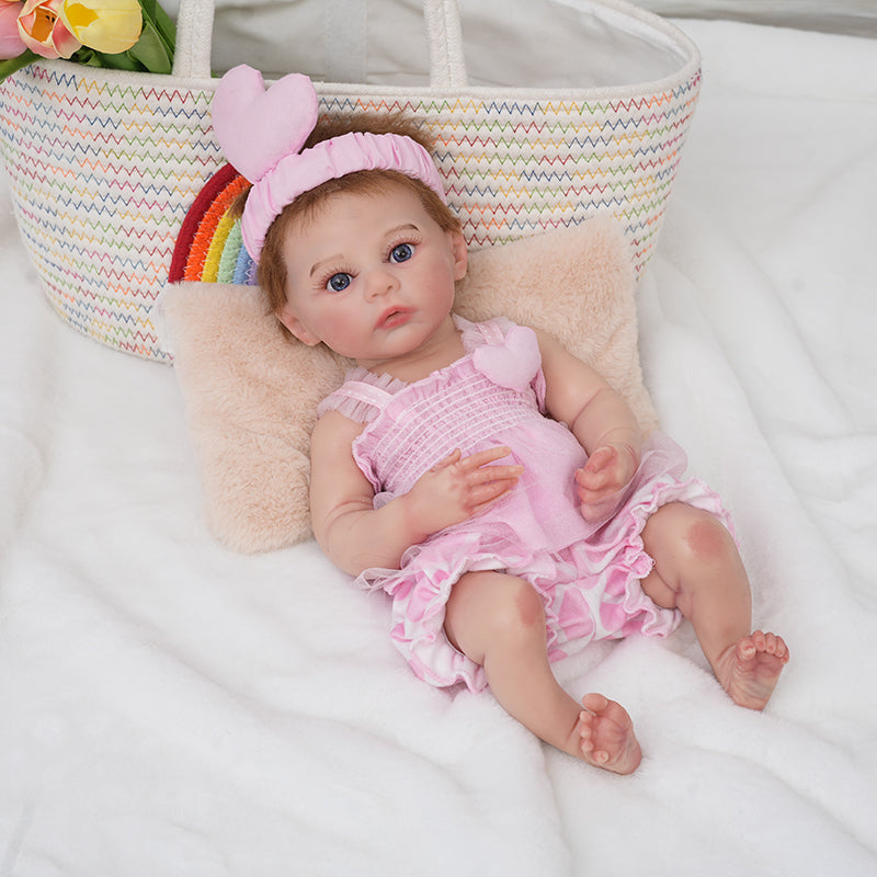 realistic silicone reborn baby doll