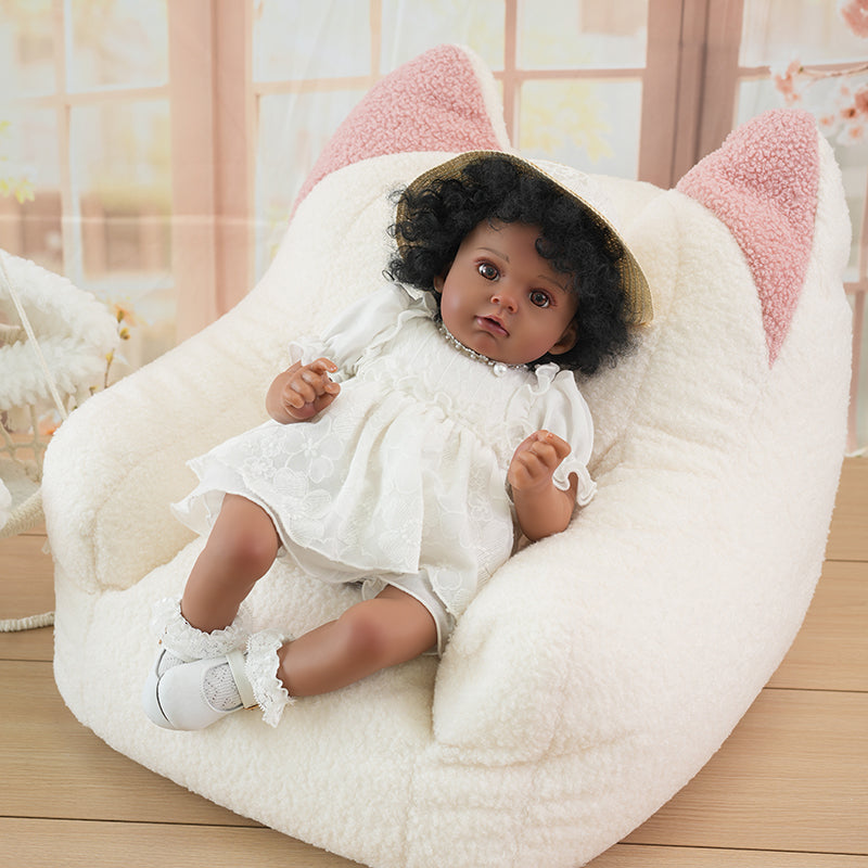 Cloveray black reborn baby doll