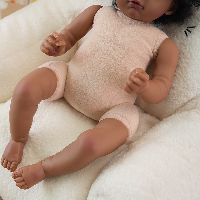 Cloveray black reborn baby doll