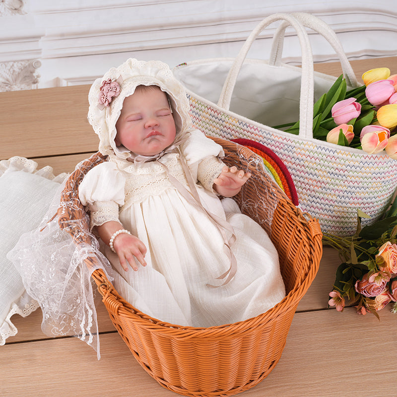 Cloveray Sleeping Newborn Lifelike Reborn Baby Doll
